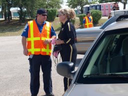 Barry Getting ready to land Helos